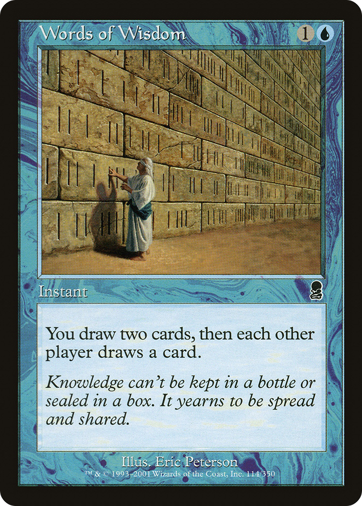 Words of Wisdom [Odyssey] Foil