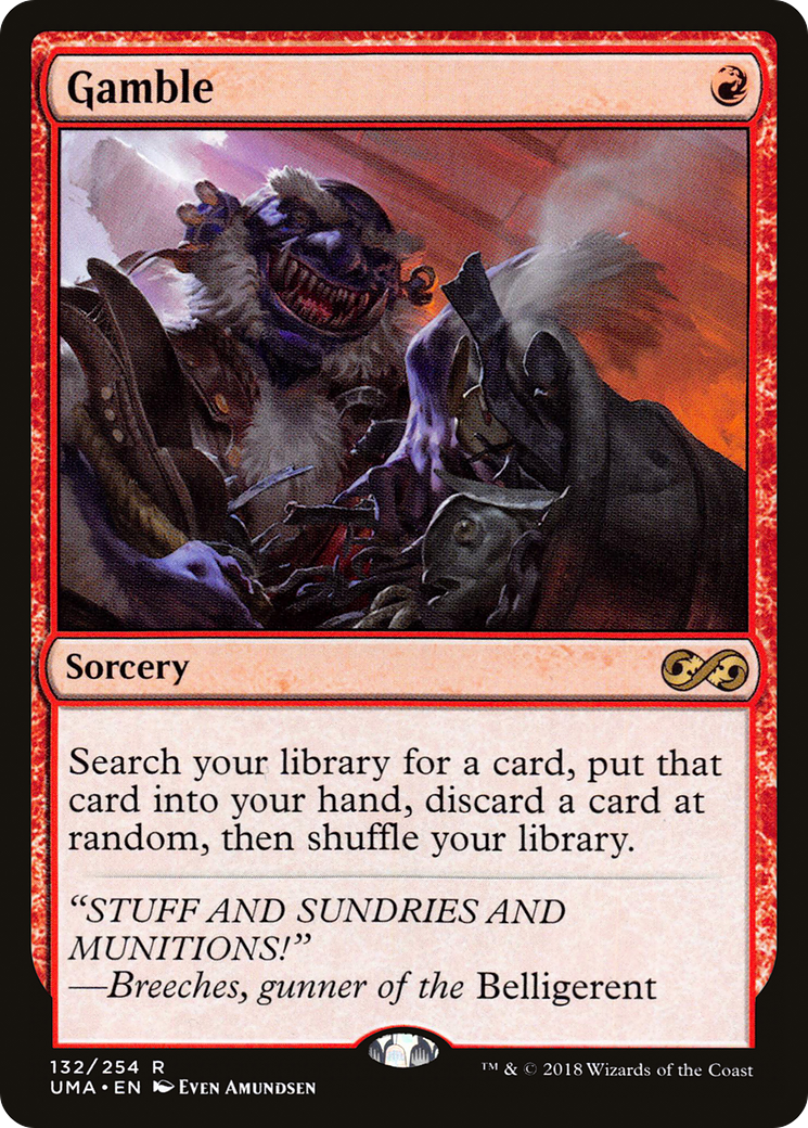 Gamble [Ultimate Masters] Foil