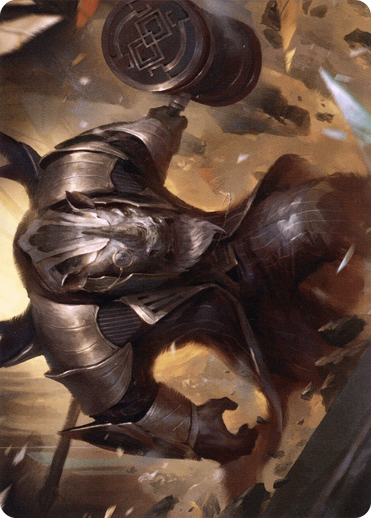 Perrie, the Pulverizer // Perrie, the Pulverizer (ASNC-043) - New Capenna Art Series (Borderless)