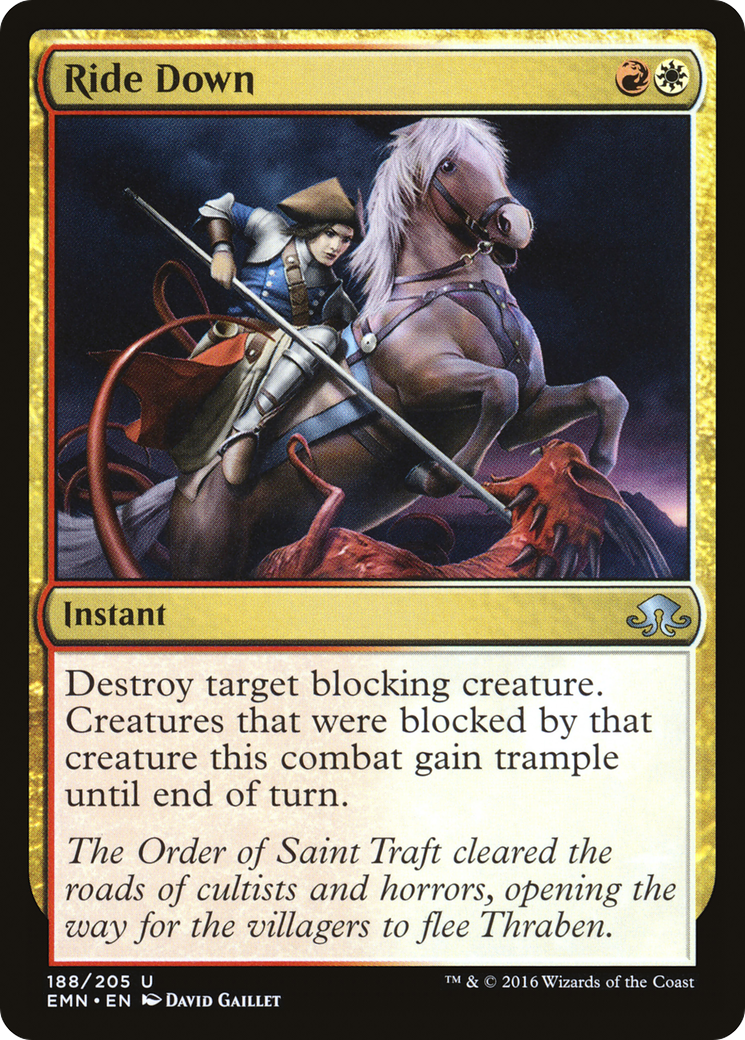 Ride Down [Eldritch Moon] Foil