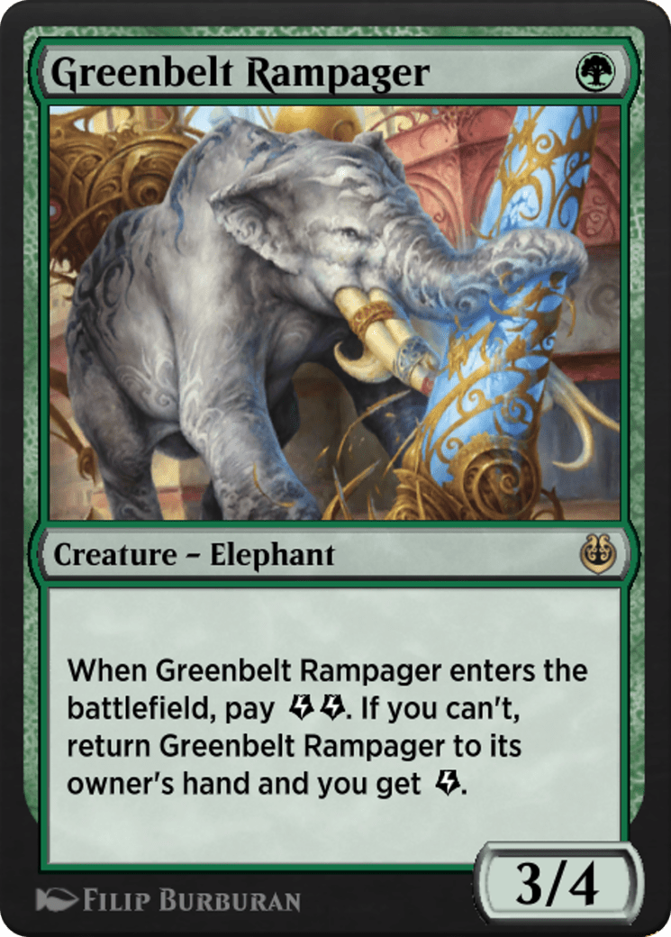 Greenbelt Rampager (KLR-160) - Kaladesh Remastered