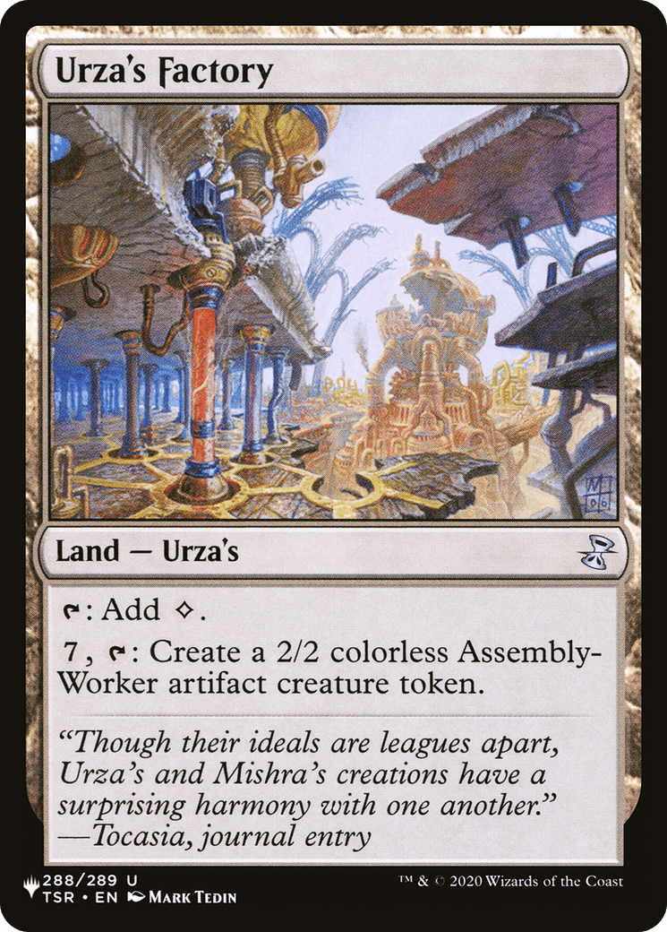 Urza's Factory |  (TSR-288) [The List]