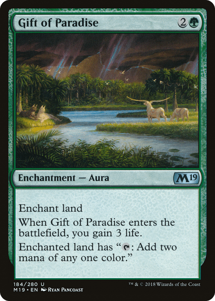 Gift of Paradise [Core Set 2019] Foil