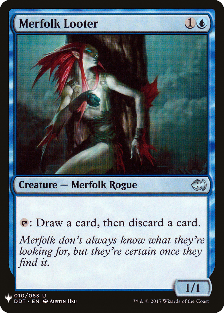 Merfolk Looter |  (DDT-10) [The List]