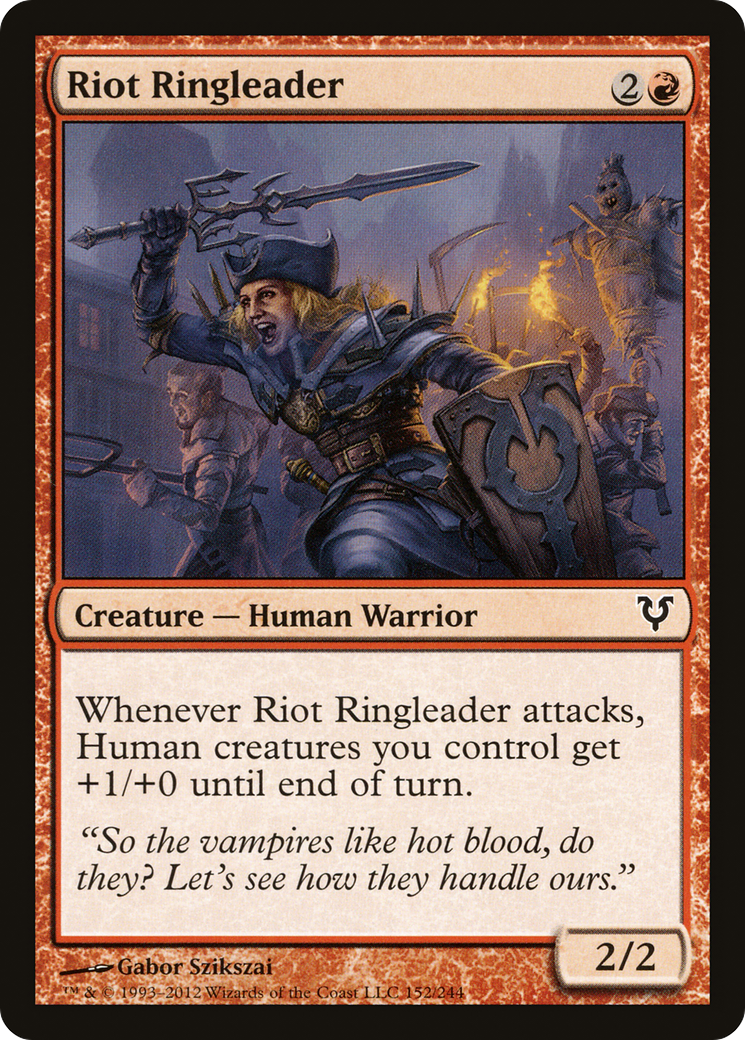 Riot Ringleader [Avacyn Restored] Foil