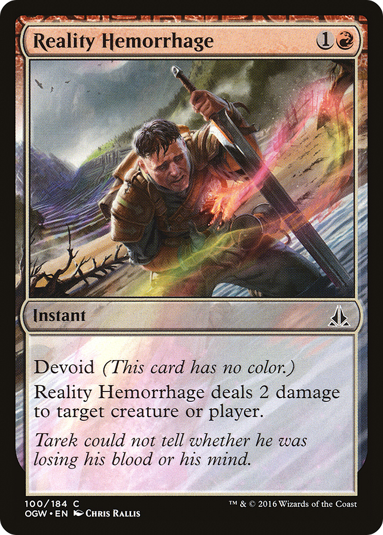 Reality Hemorrhage [Oath of the Gatewatch] Foil