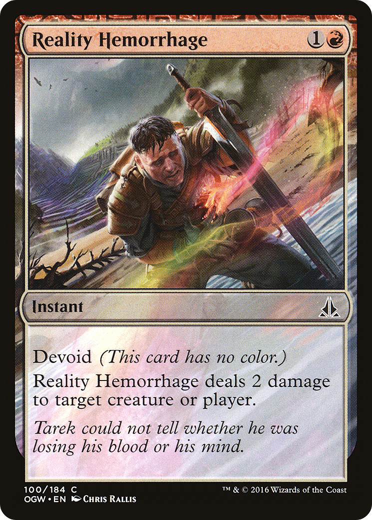 Reality Hemorrhage [Oath of the Gatewatch] Foil