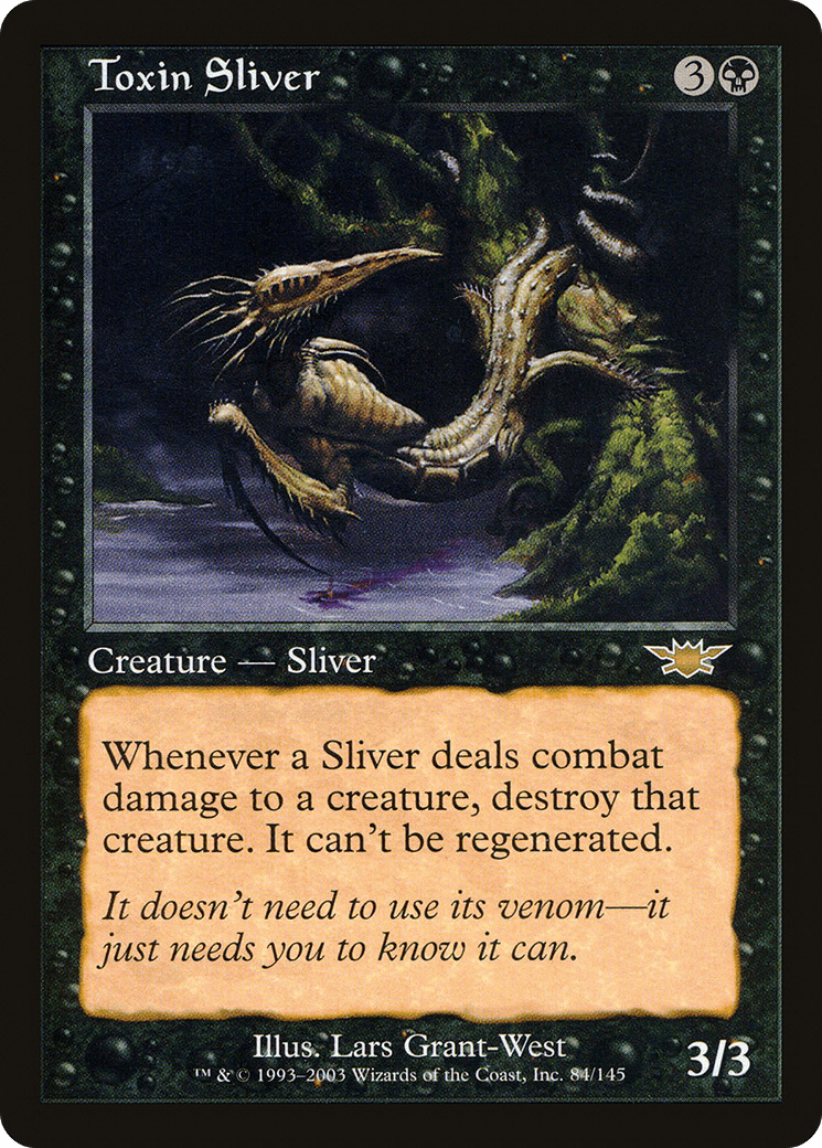 Toxin Sliver [Legions] Foil