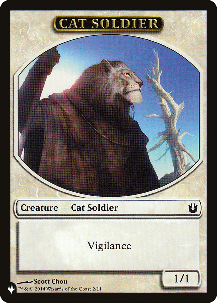 Cat Soldier |  (TBNG-2) [The List]
