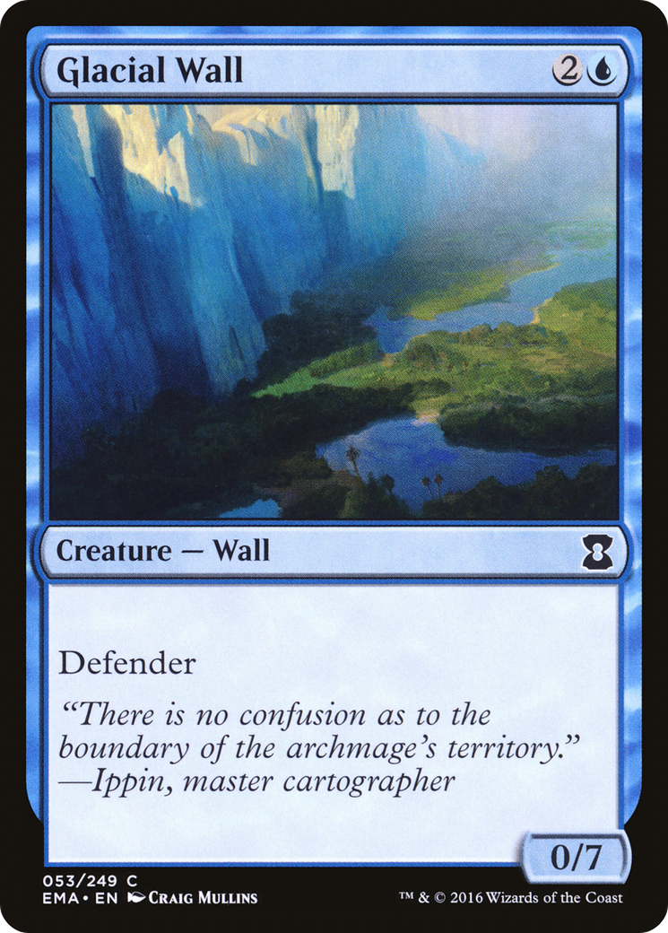 Glacial Wall [Eternal Masters] Foil