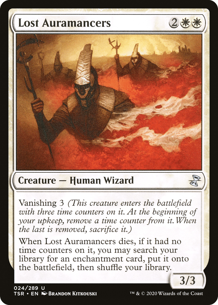 Lost Auramancers [Time Spiral Remastered] Foil