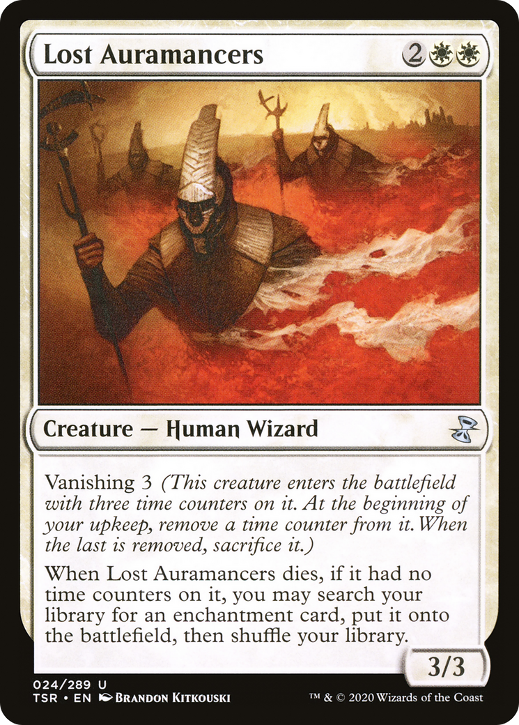 Lost Auramancers [Time Spiral Remastered] Foil