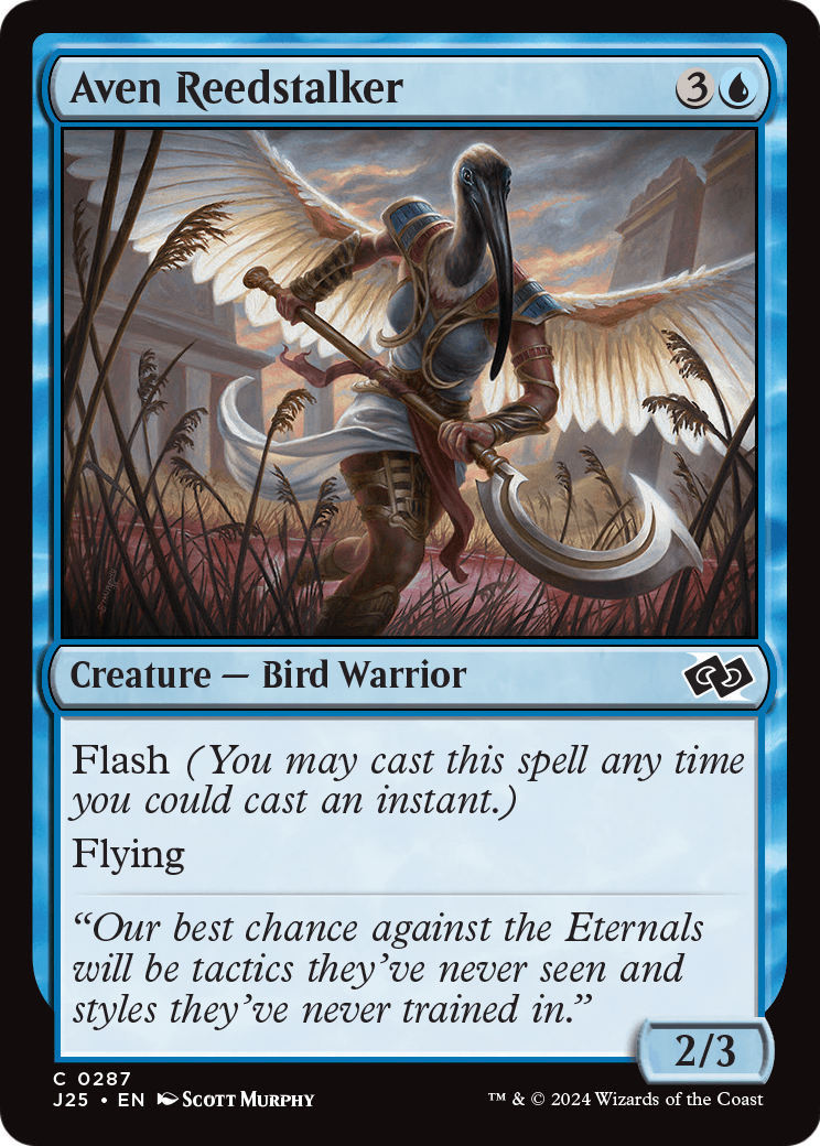 Aven Reedstalker (-287) [Foundations Jumpstart]
