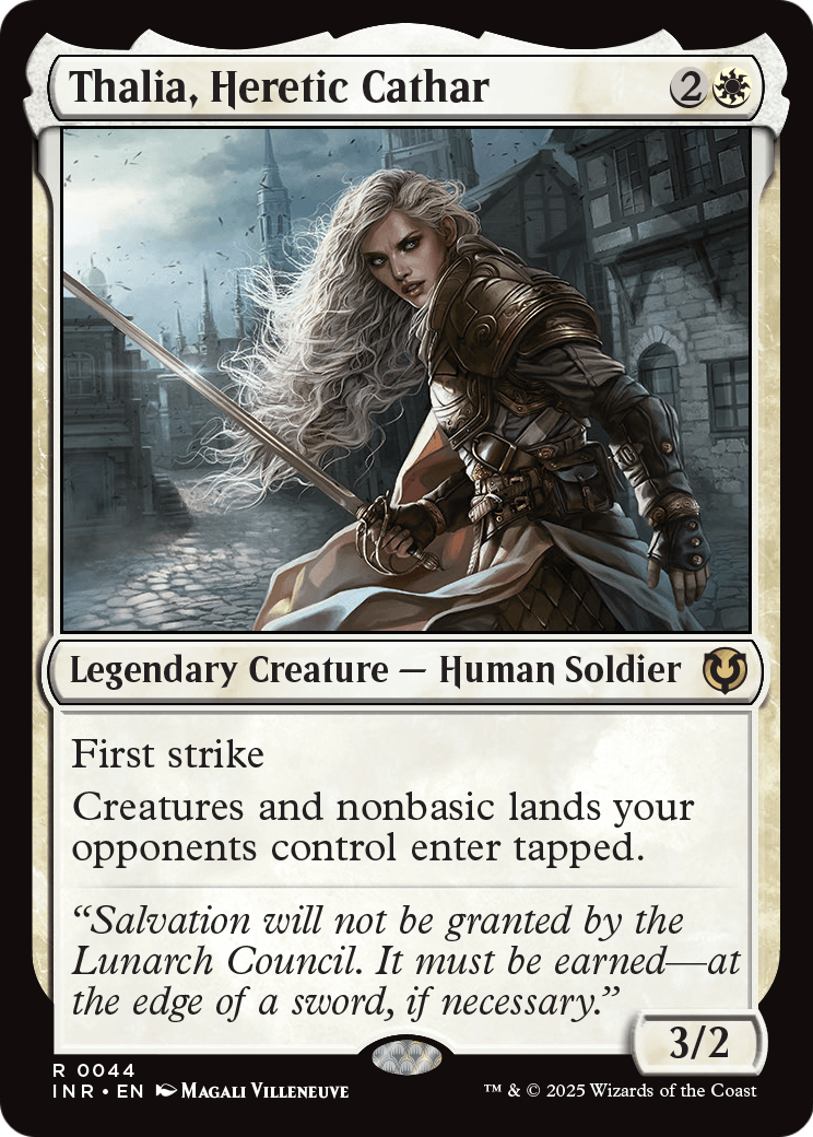 Thalia, Heretic Cathar (-044) [Innistrad Remastered]