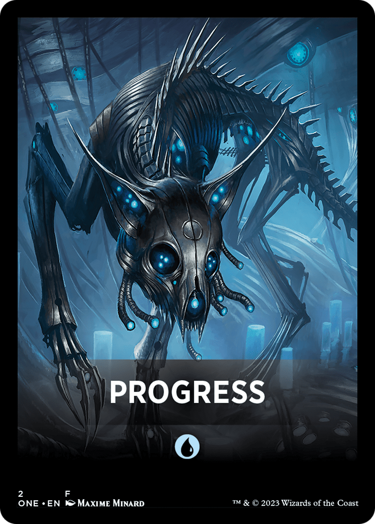 Progress (FONE-002) - Phyrexia: All Will Be One Jumpstart Front Cards