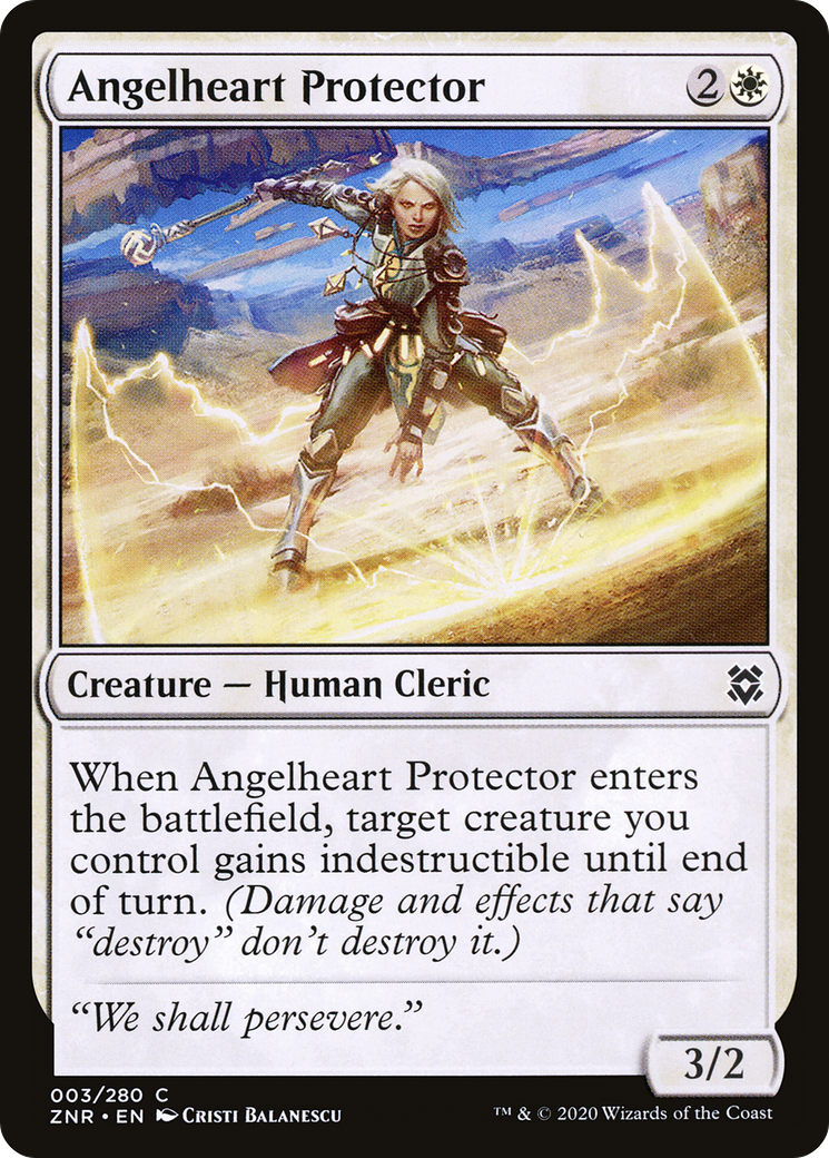 Angelheart Protector [Zendikar Rising] Foil