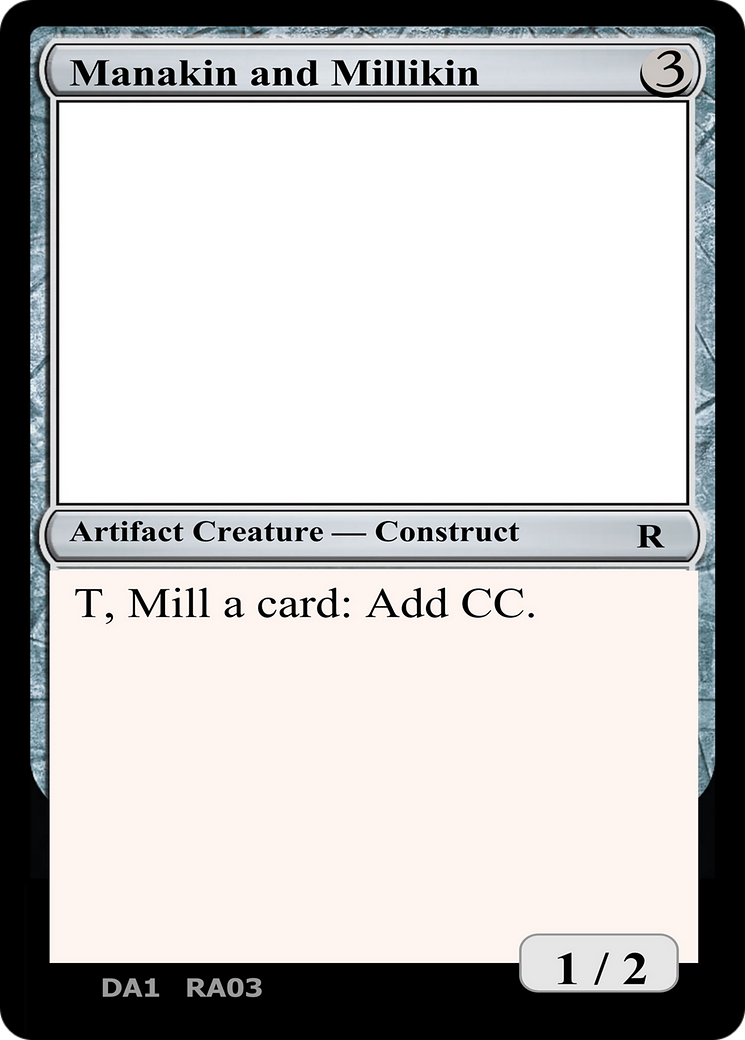 Manakin and Millikin (DA1-RA03C) - Unknown Event