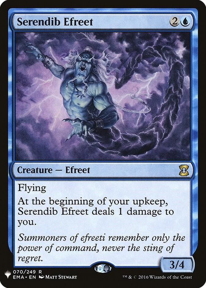 Serendib Efreet EMA-70/5075 (The List Reprints) 