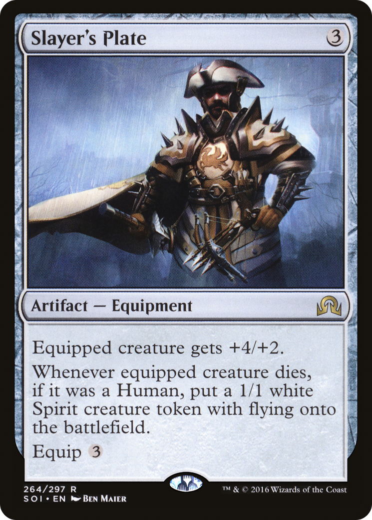 Slayer's Plate [Shadows over Innistrad] Foil