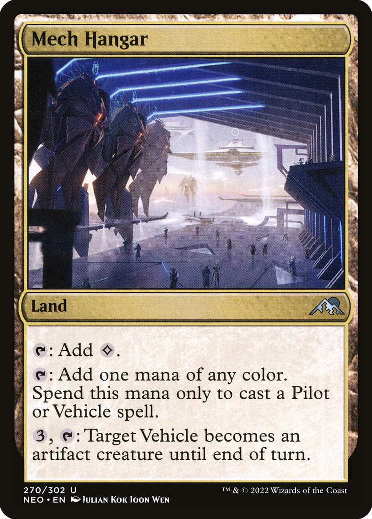 Mech Hangar [Kamigawa: Neon Dynasty] Foil