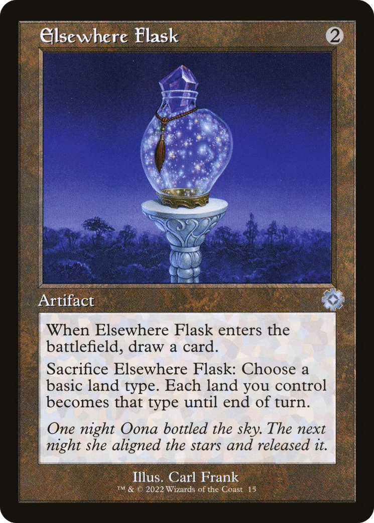 Elsewhere Flask (Retro) [The Brothers' War Retro Artifacts]