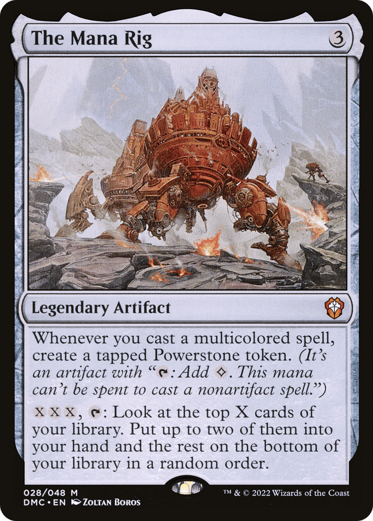The Mana Rig [Dominaria United Commander] Foil