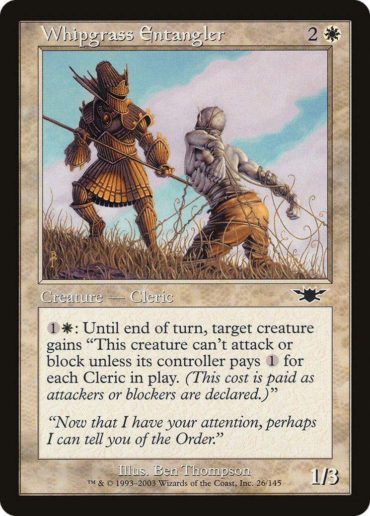 Whipgrass Entangler [Legions] Foil