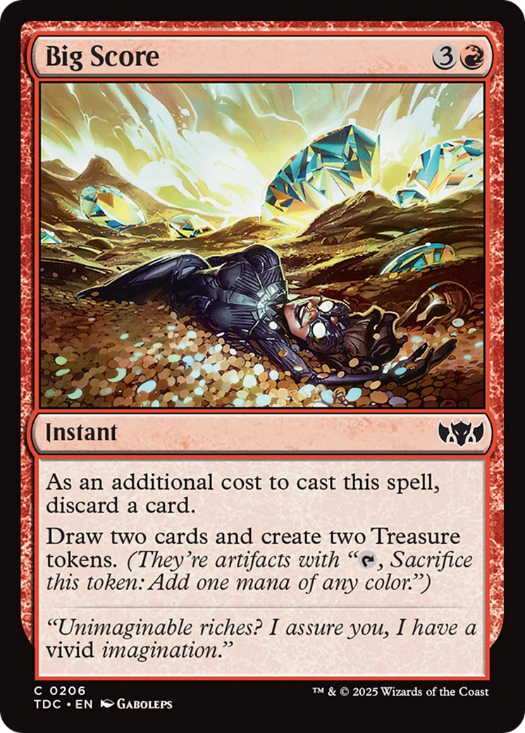 Big Score (206) [Commander: Tarkir: Dragonstorm]