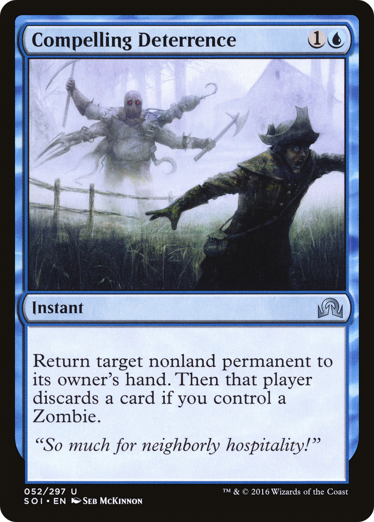 Compelling Deterrence [Shadows over Innistrad]