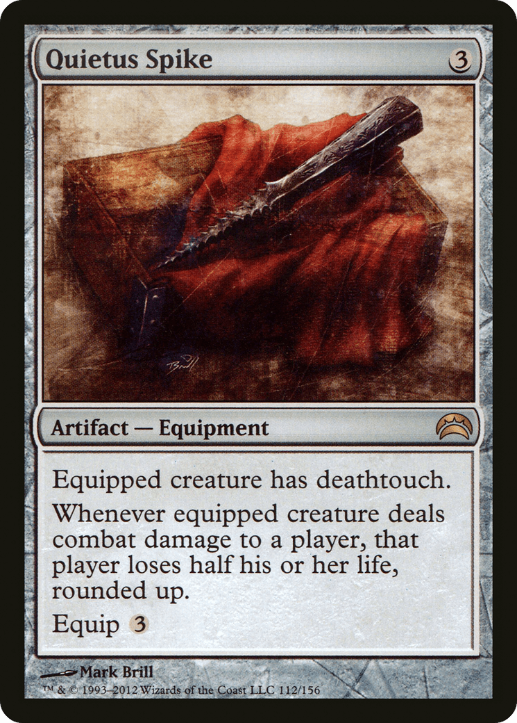 Quietus Spike [Planechase 2012] Foil