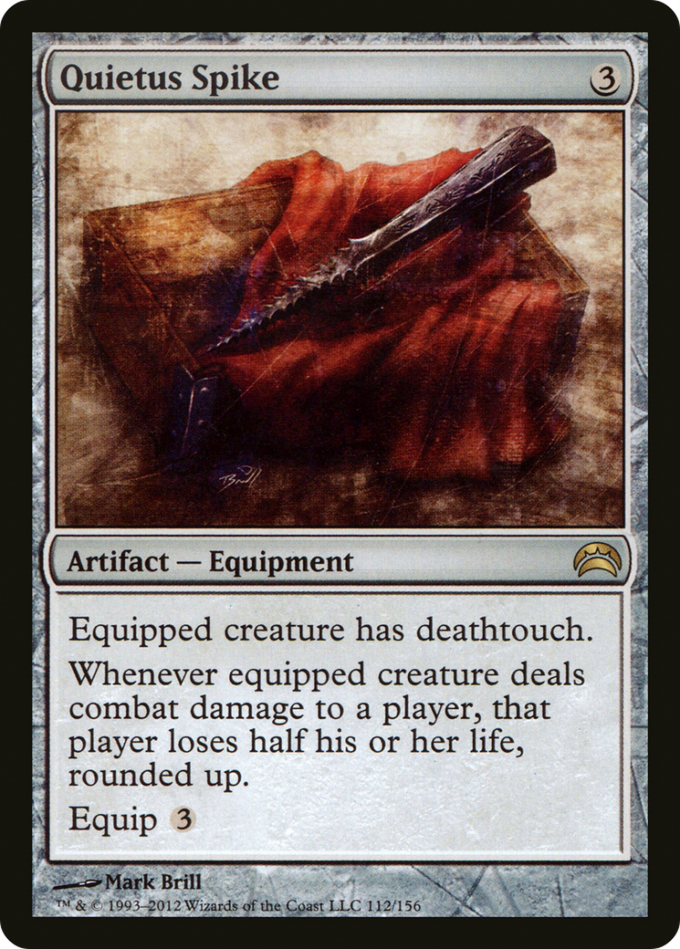 Quietus Spike (112) [Planechase 2012]  Foil