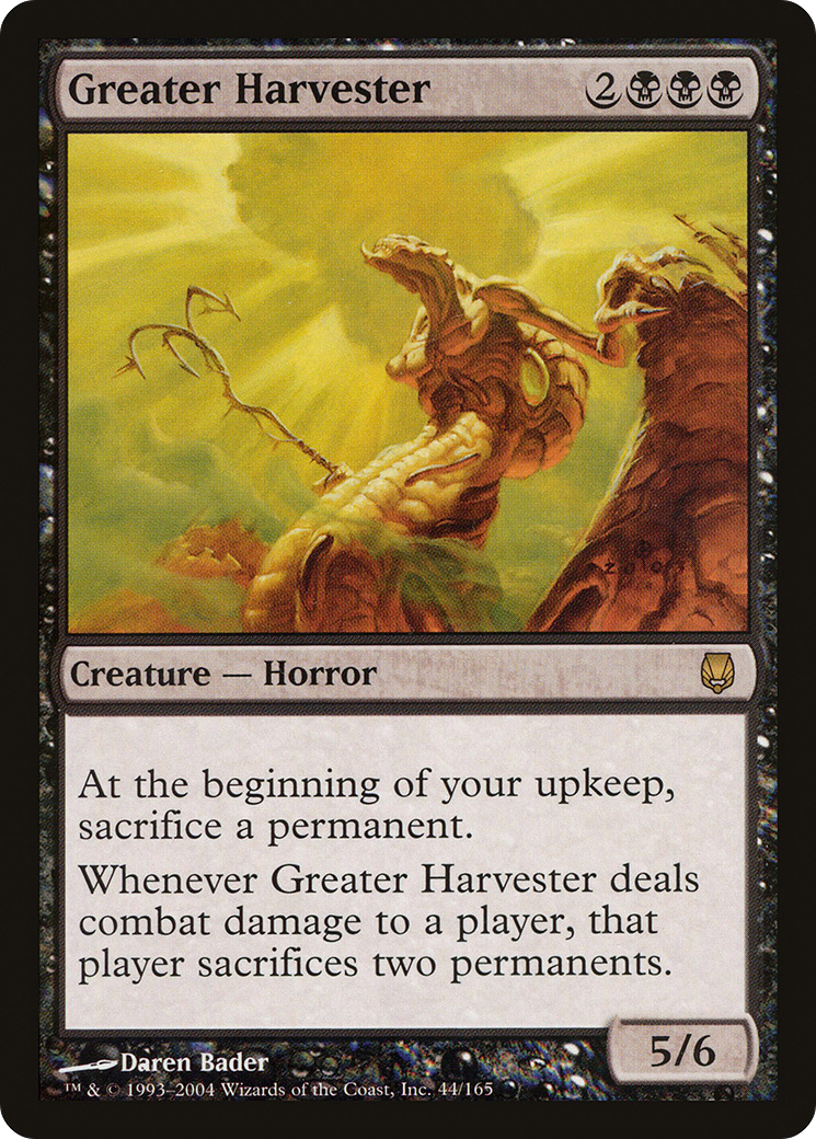 Greater Harvester [Darksteel] Foil