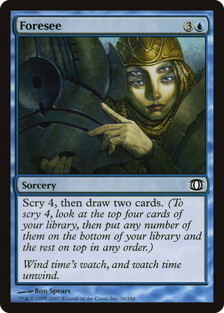 Foresee [Future Sight] Foil