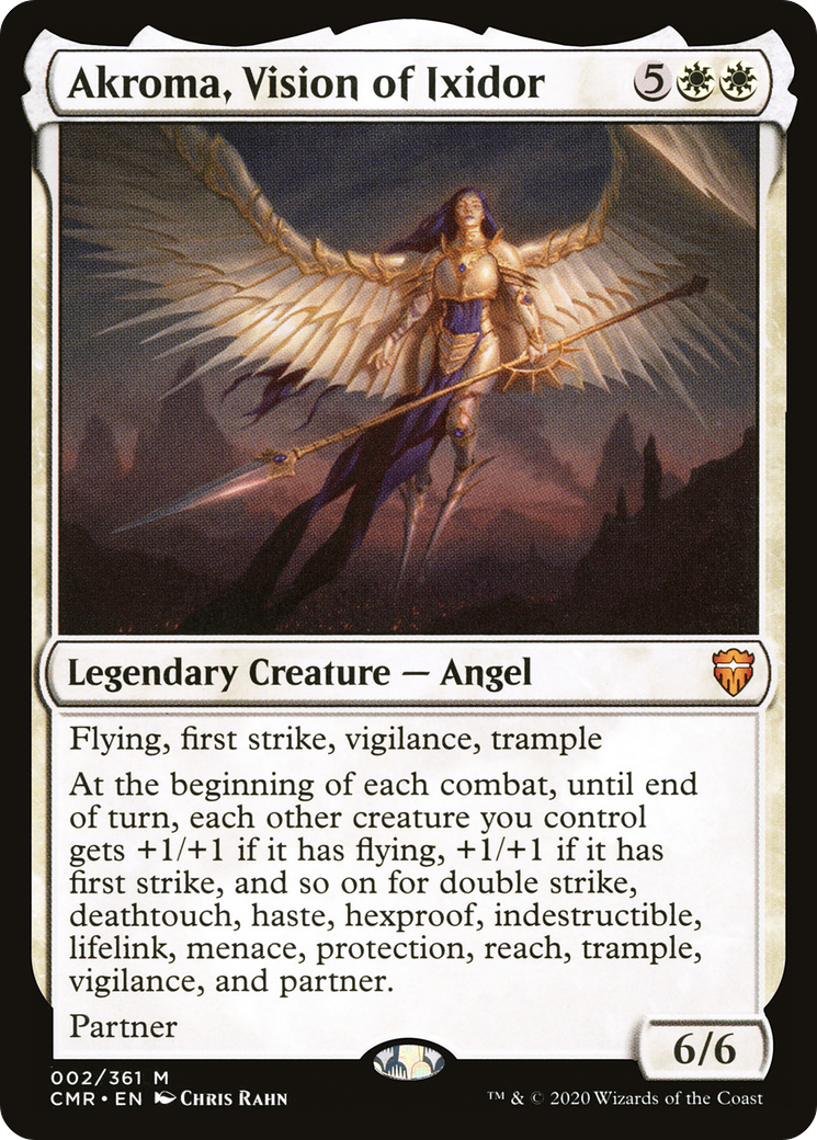 Akroma, Vision of Ixidor [Commander Legends] Foil