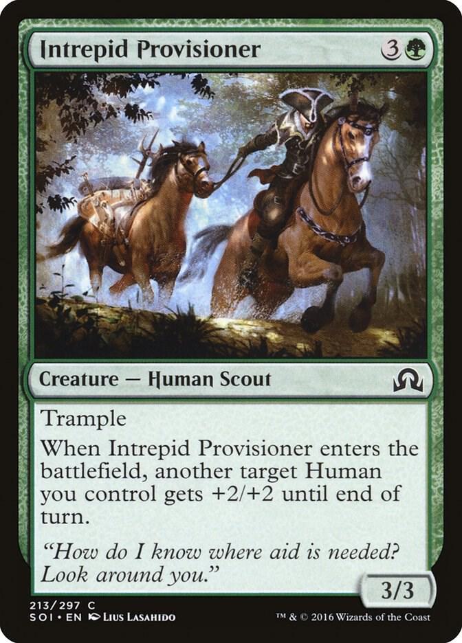Intrepid Provisioner 213/297 (Shadows over Innistrad)  - Foil