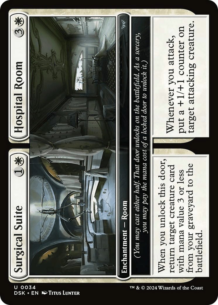 Surgical Suite // Hospital Room [Duskmourn: House of Horror] Foil