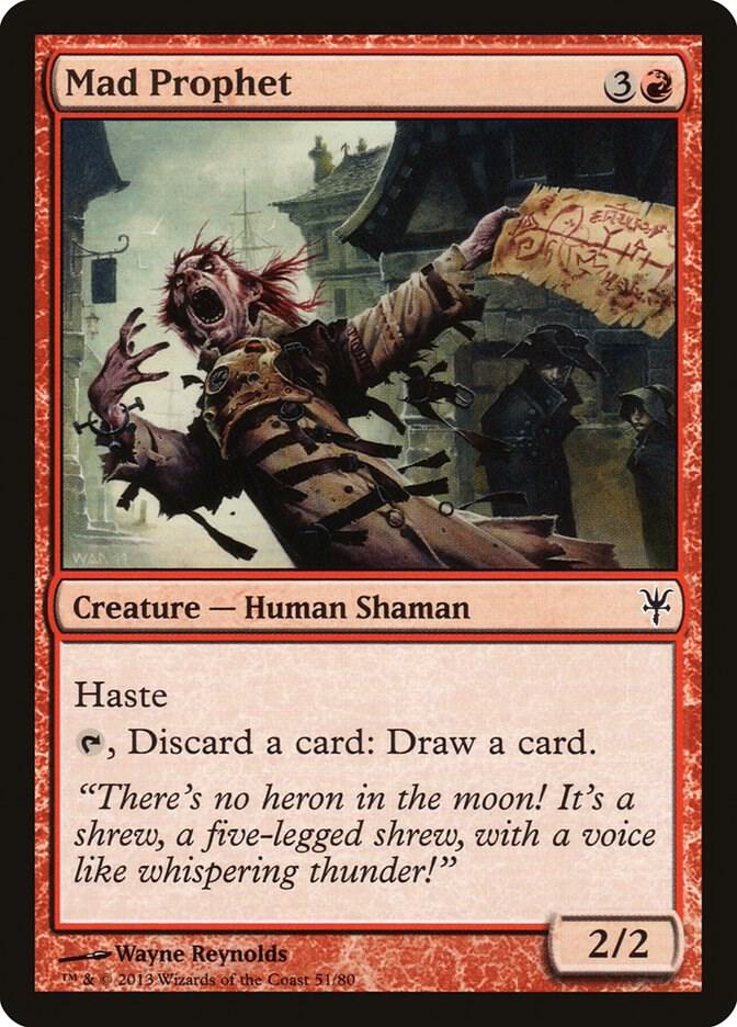 Mad Prophet 51/80 (Duel Decks: Sorin vs. Tibalt) 