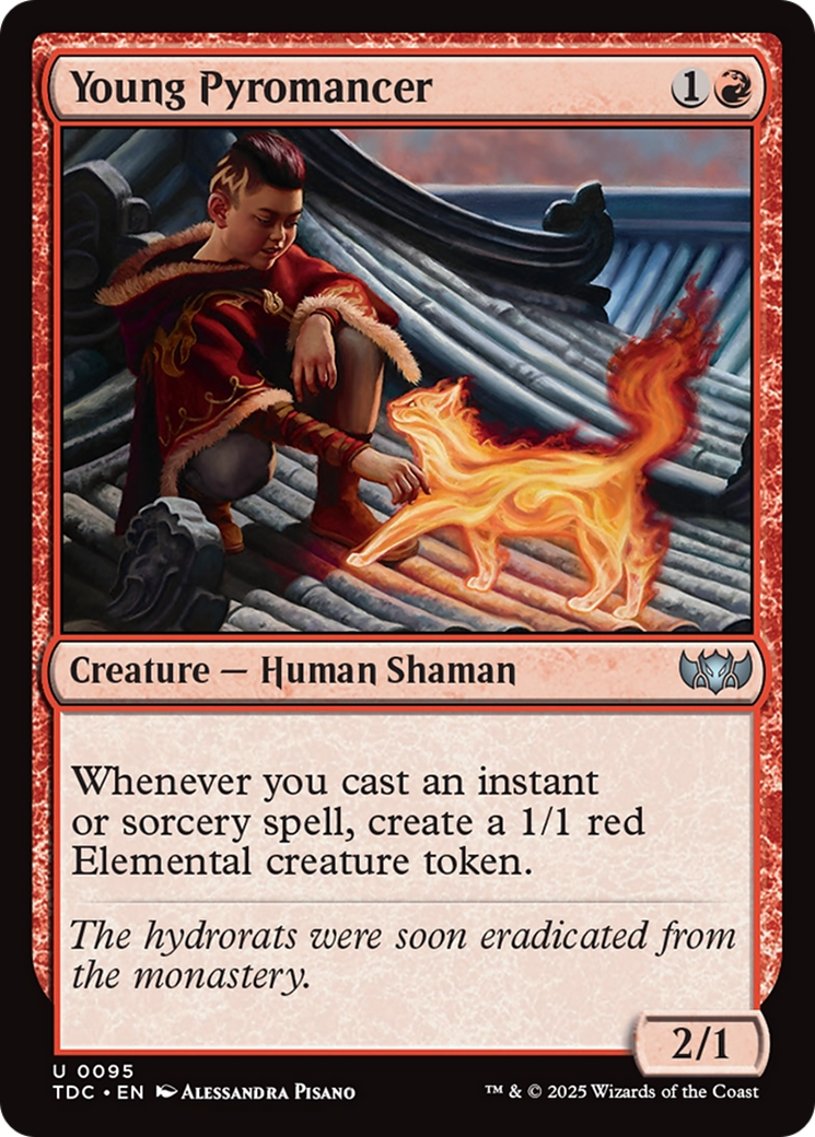 Young Pyromancer (095) [Commander: Tarkir: Dragonstorm]