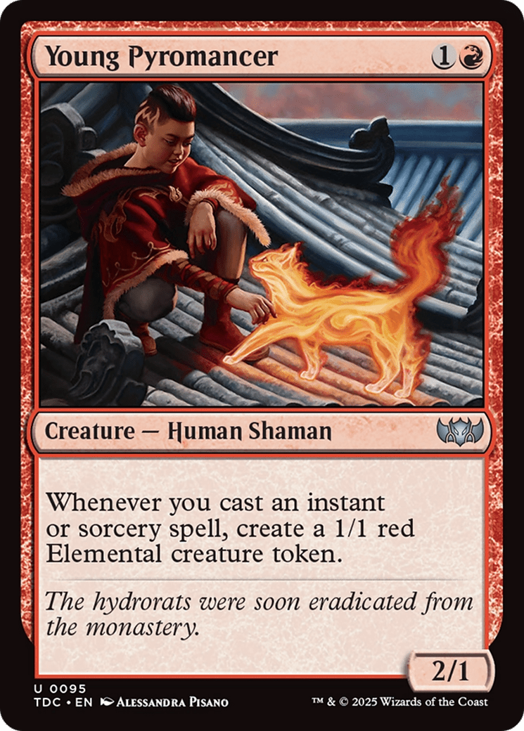 Young Pyromancer (095) [Commander: Tarkir: Dragonstorm]