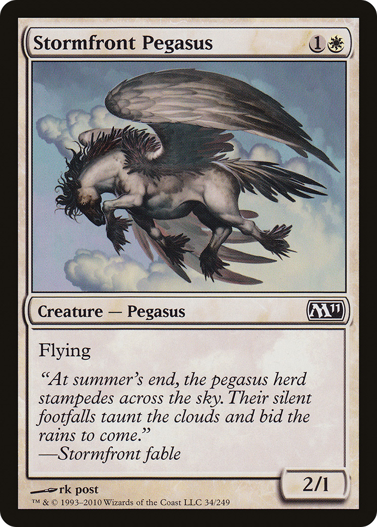 Stormfront Pegasus [Magic 2011] Foil