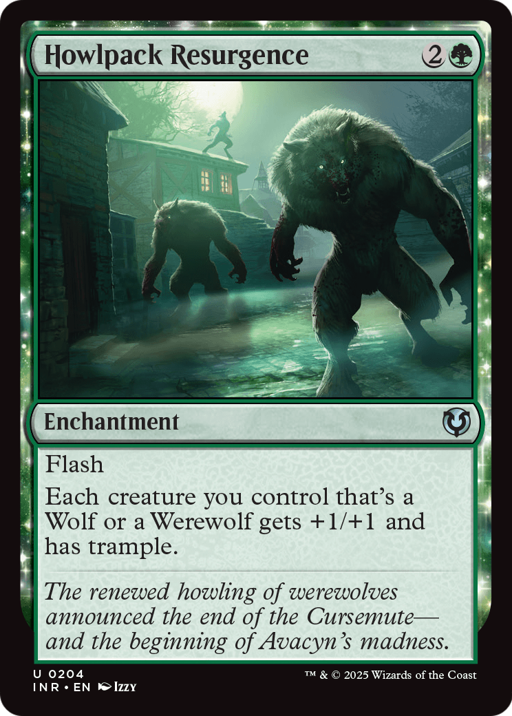 Howlpack Resurgence (-204) [Innistrad Remastered]  Foil