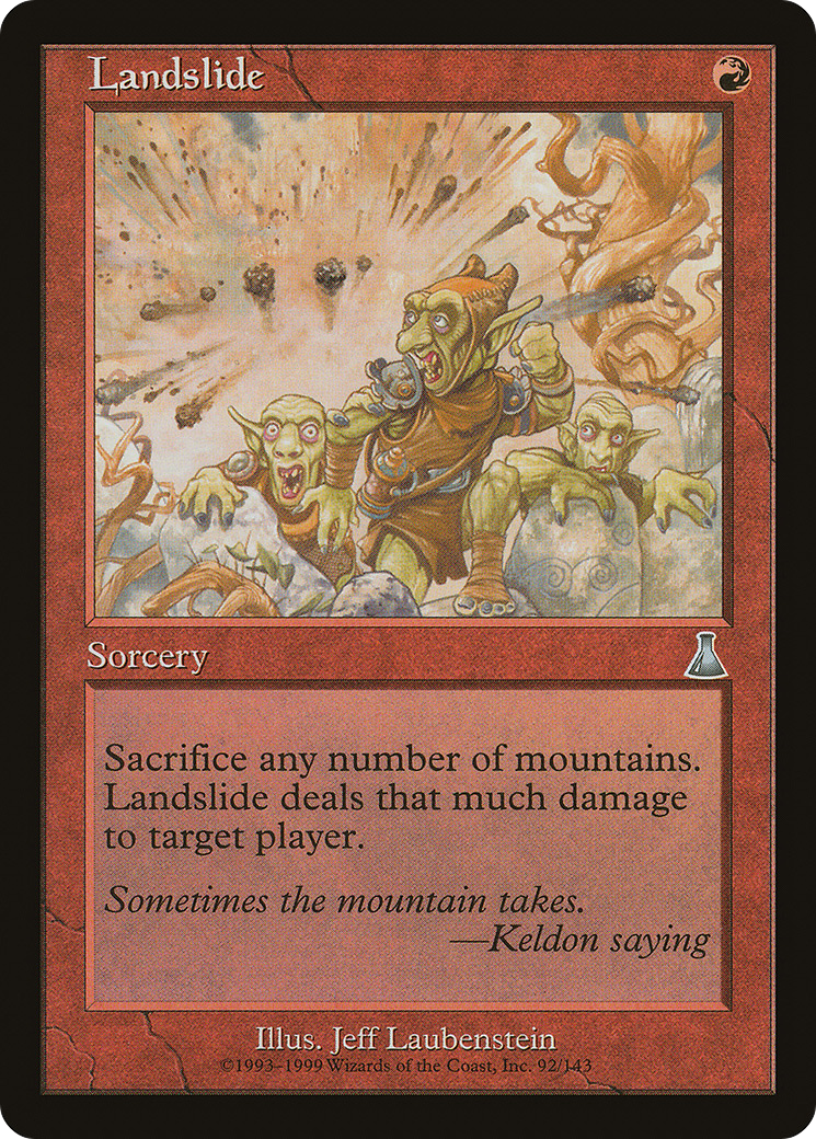 Landslide [Urza's Destiny] Foil