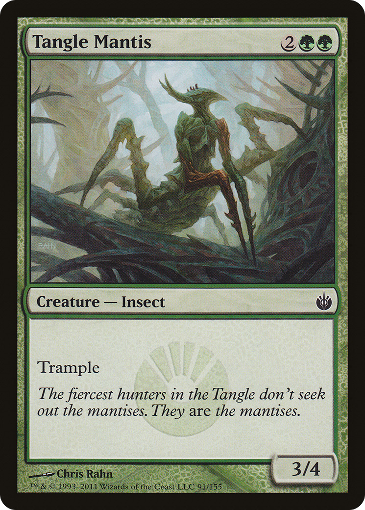 Tangle Mantis [Mirrodin Besieged] Foil
