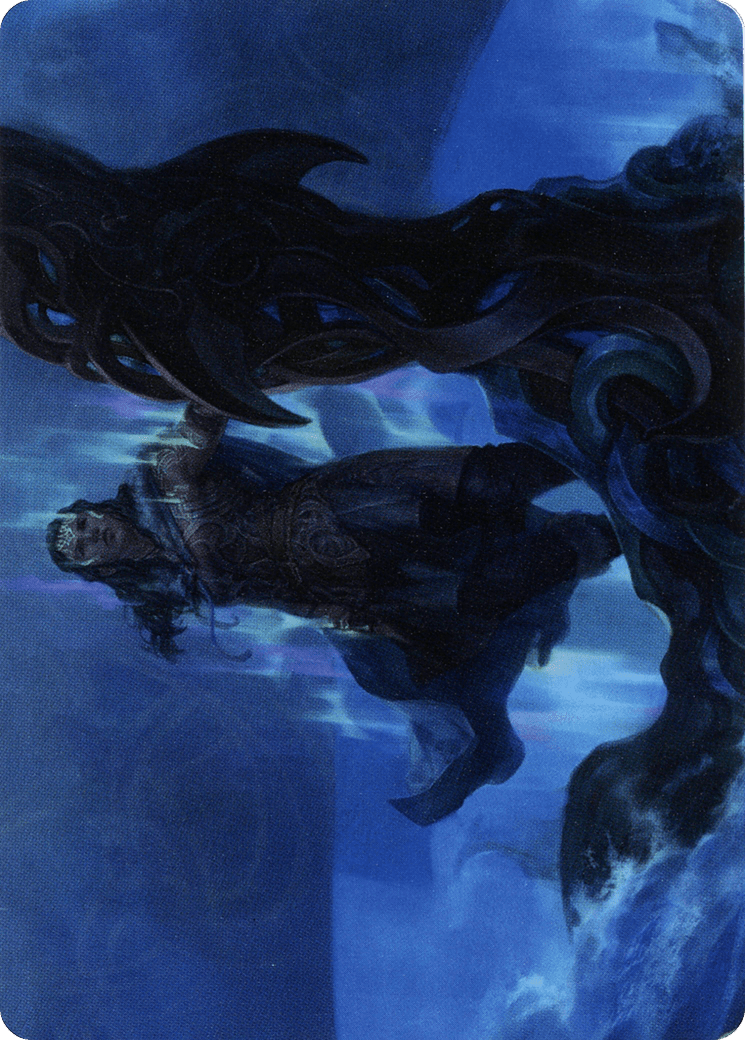 Cosima, God of the Voyage // Cosima, God of the Voyage (AKHM-012) - Kaldheim Art Series (Borderless)
