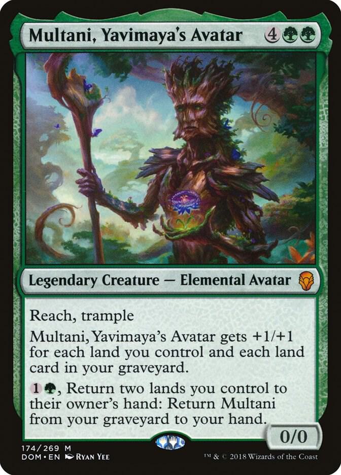 Multani, Yavimaya's Avatar 174/269 (Dominaria) 