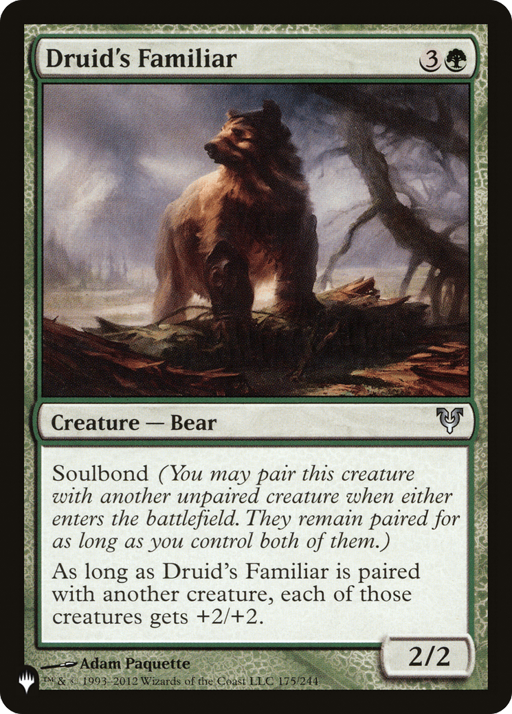 Druid's Familiar |  (AVR-175) [The List]