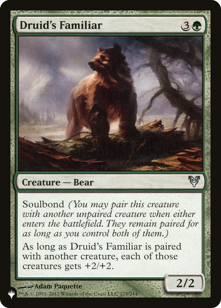 Druid's Familiar |  (AVR-175) [The List]