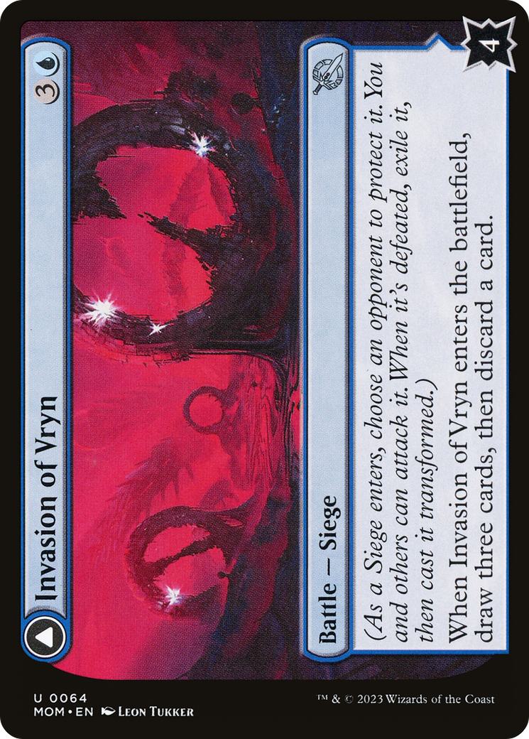 Invasion of Vryn // Overloaded Mage-Ring [March of the Machine] Foil