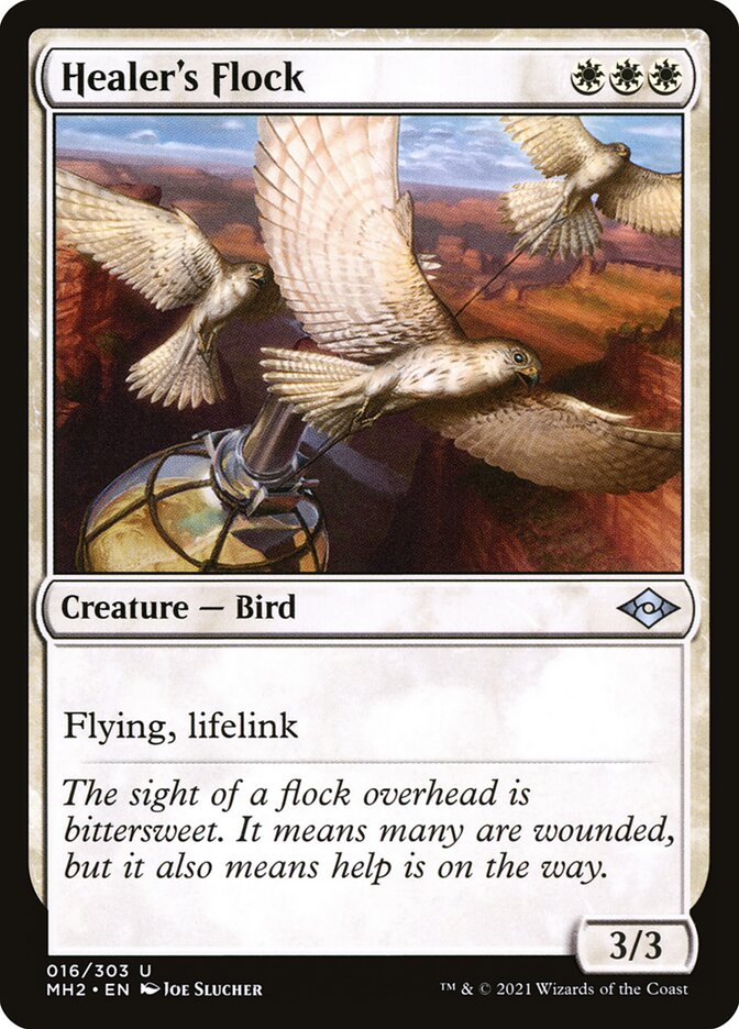 Healer's Flock 16 (Modern Horizons 2)  - Foil