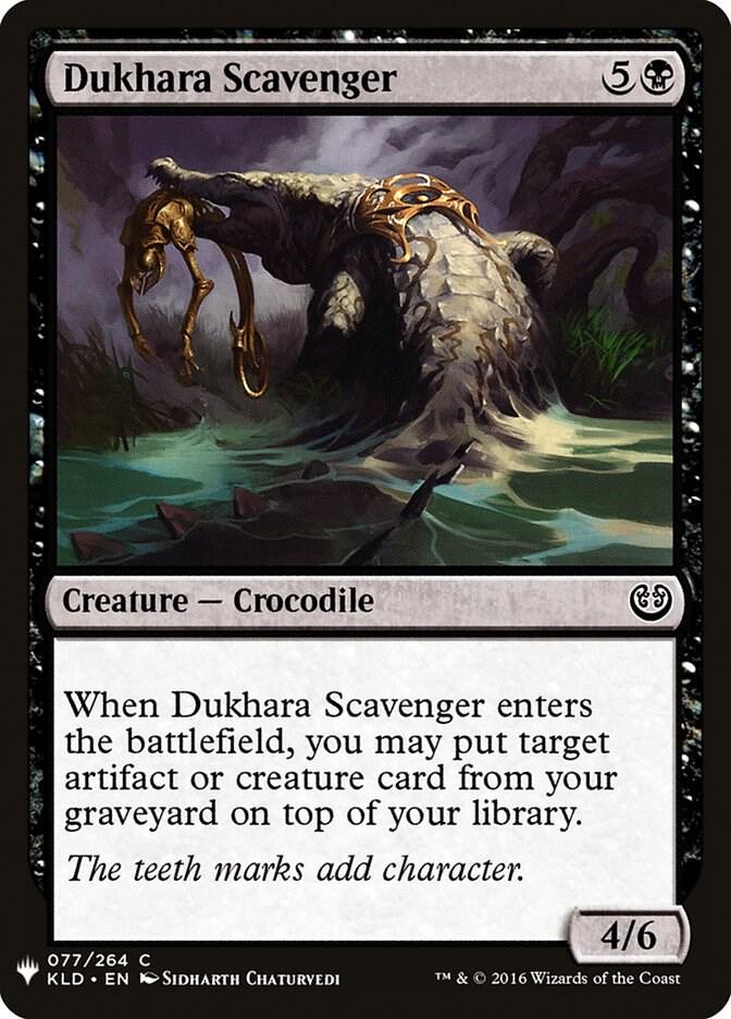 Dukhara Scavenger KLD-77/5075 (The List Reprints) 